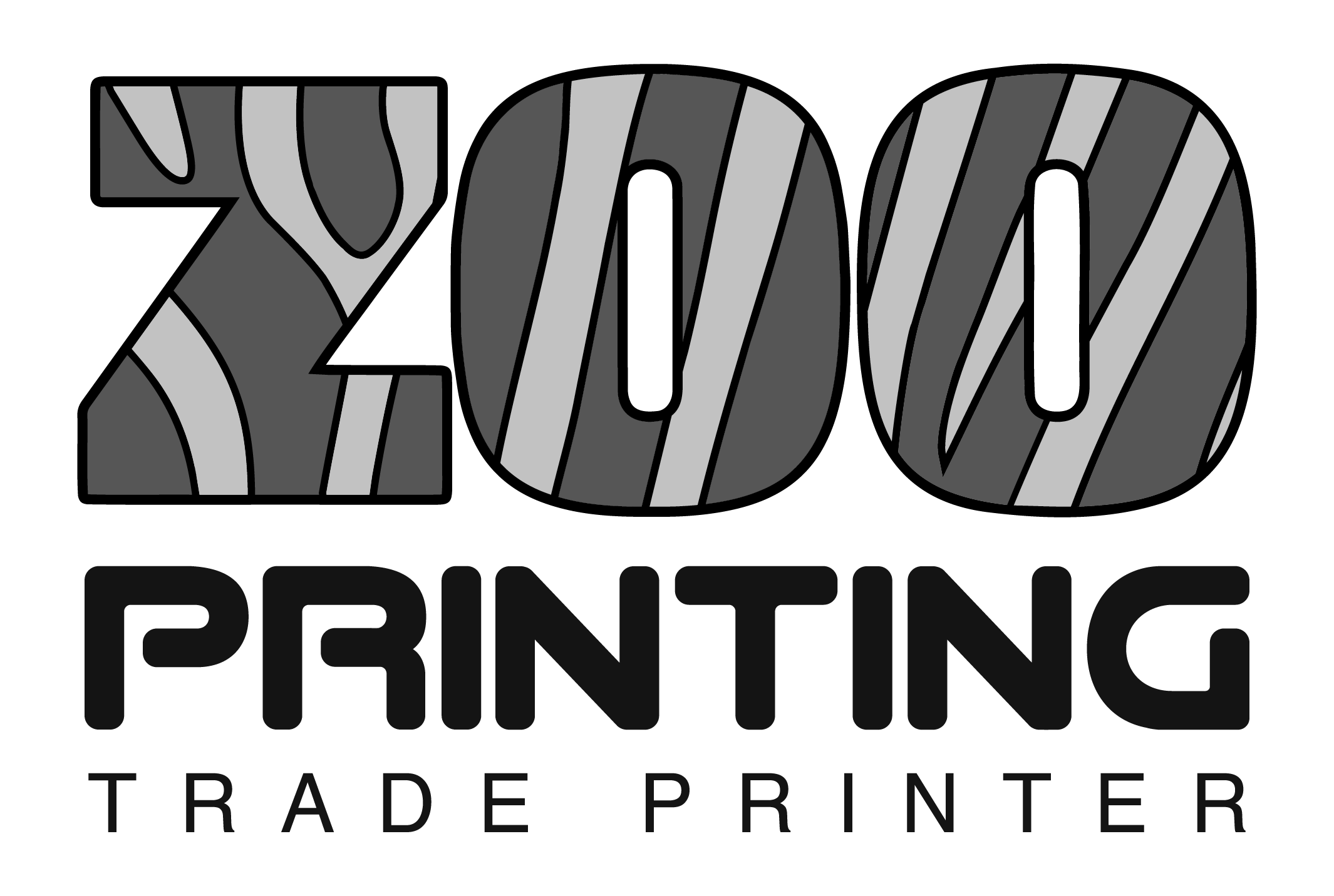 Zoo Printing VerticalGray